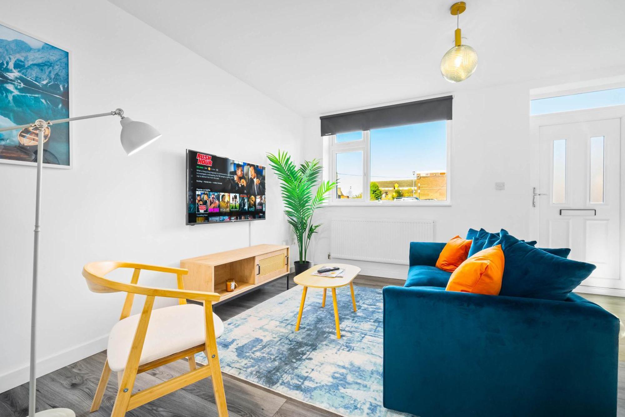 Modern Apartment - Cradley Heath - Top Rated - Netflix - Wifi - 1Mh Сметуик Екстериор снимка