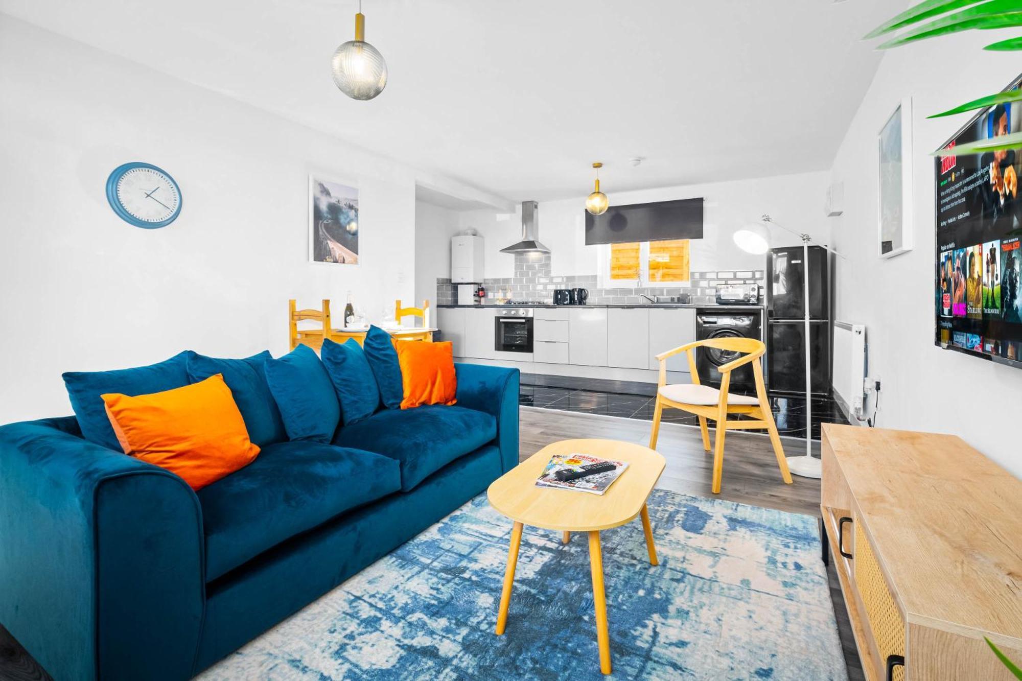 Modern Apartment - Cradley Heath - Top Rated - Netflix - Wifi - 1Mh Сметуик Екстериор снимка